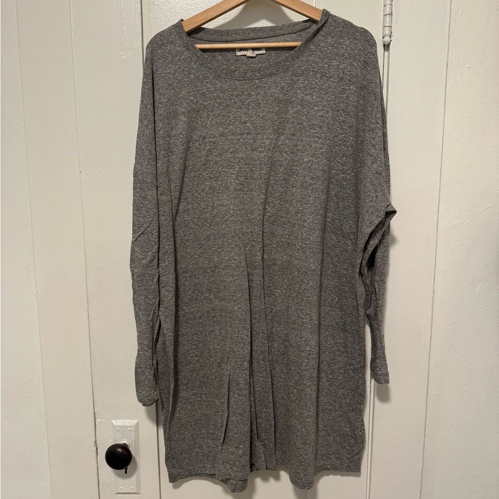 Madewell Grey T Shirt Dress